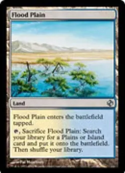 Flood Plain - Light Play MTG Duel Decks: Venser vs Koth - Image 1