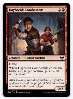 MTG Innistrad Crimson Vow Daybreak Combatants 153/277 Magic the Gathering - Image 1