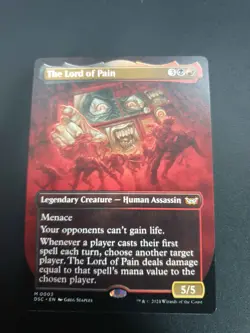 MTG The Lord of Pain (Borderless) - Commander: Duskmourn: House of Horror (DSC) - Image 1