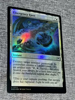 MTG Edge of Eternities FOIL U Emergency Eject 0014 NM - Image 1