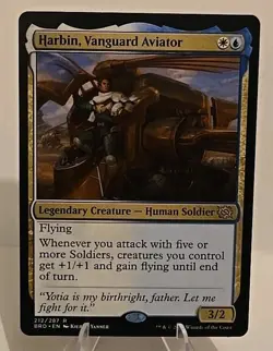 Harbin, Vanguard Aviator MTG The Brothers' War Regular - Image 1