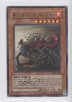 Infernal Incinerator Unlimited YuGiOh Chazz Princeton Duelist Pack #DP2-EN009 - Image 1