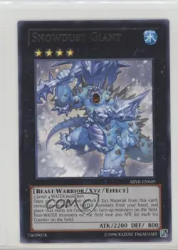 R - Snowdust Giant Unlimited YuGiOh Abyss ising #ABYR-EN049 - Image 1