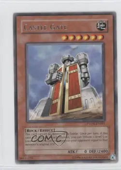 Castle Gate Unlimited YuGiOh Phantom Darkness #PTDN-EN091 2008 - Image 1