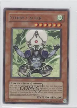 Storm Caller Unlimited YuGiOh Crossroads of Chaos #CSOC-EN022 2008 - Image 1