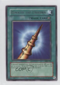 Horn of the Unicorn Unlimited YuGiOh Magic Ruler Booster #MRL-054 2002 - Image 1