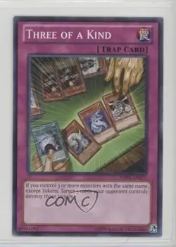 Three of a Kind Unlimited YuGiOh Return the Duelist #REDU-EN077 - Image 1
