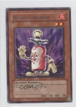 Nitro Synchron (R) 1st Ed. YuGiOh Yusei Fudo Duelist Pack #DP08-EN004 2009 - Image 1