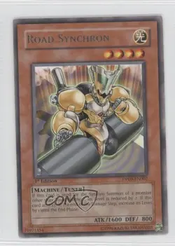Road Synchron (R) 1st Ed. YuGiOh Yusei Fudo 2 Duelist Pack #DP09-EN002 2010 - Image 1