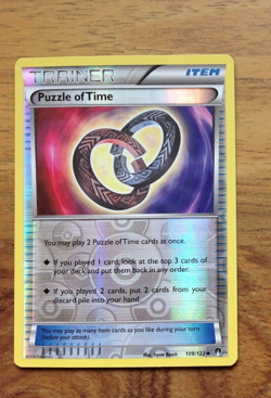 Pokemon TCG Puzzle of Time 109/122 Breakpoint Reverse Holo Trainer Card - Image 1