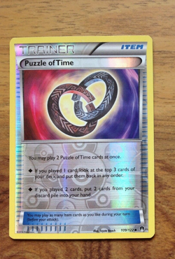 Pokemon TCG Puzzle of Time 109/122 Breakpoint Reverse Holo Trainer Card - Image 3