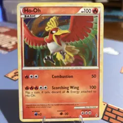 Pokemon TCG Ho-Oh Holo Rare Card Call of Legends 9/95 - Image 1