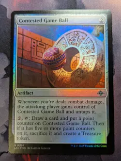 Contested Game Ball - LCI - 0251 - MTG - TCG Card - FOIL - Image 1
