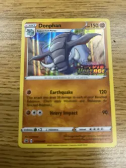 PRERELEASE Donphan SWSH067 - Vivid Voltage - Promo Pokemon Card Near Mint (NM) - Image 1