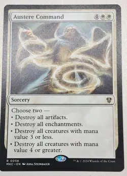 Austere Command Commander: Murders at Karlov Manor Regular MTG Card - Image 1