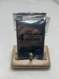 Digimon Card Game Judge Pack 2025 Wave 1 English Set of 7 - Image 1