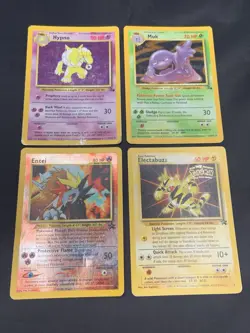 Pokemon Vintage Card Lot Rare Holos And Black Star Promos DMG Condition - Image 1