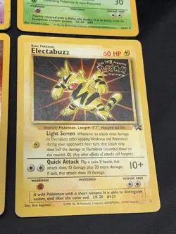 Pokemon Vintage Card Lot Rare Holos And Black Star Promos DMG Condition - Image 5