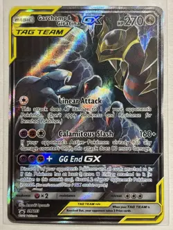 Garchomp and Giratina GX SM193 - Full Art Tag Team Promo Pokemon Card NM - Image 1