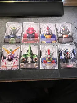 Gundam TCG Resource 8 Card Complete Set Bandai Newtype Rising Card Game - Image 1