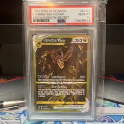 PSA 10 Giratina VSTAR GG69/GG70 Crown Zenith Holo Pokemon Card - Gem Mint - Image 1