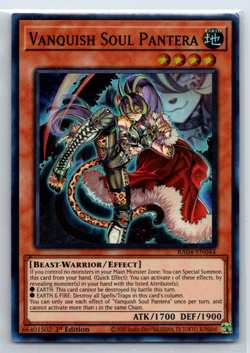 Yugioh Vanquish Soul Pantera RA04-EN044 Ultra Rare Foil - NM - Image 1