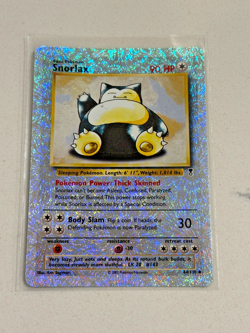 Snorlax 64/110 Legendary Collection Reverse Holo Pokemon Card English LP - Image 1