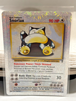 Snorlax 64/110 Legendary Collection Reverse Holo Pokemon Card English LP - Image 3