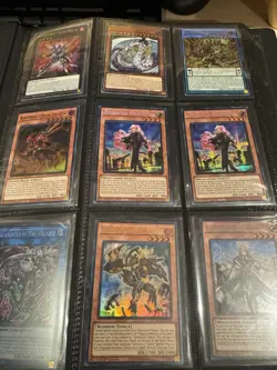 Yugioh Card Binder & Collection - 161 Cards All Holos NM - Image 3