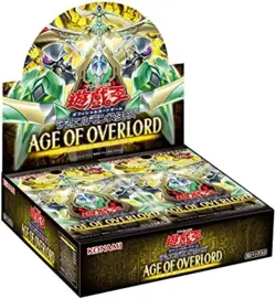 YuGiOh AGE OF OVERLORD Yu-Gi-Oh Duel Monsters Box F/S w/Tracking# New from Japan - Image 1