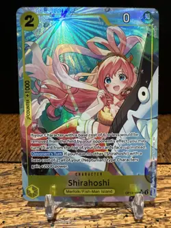 One Piece Card Game Shirahoshi OP12-102 Super Rare Alternate Art English Edition - Image 2