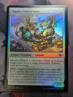 Digsite Conservator - LCI - 0252 - MTG - TCG Card - FOIL - Image 1
