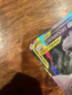 Pokemon TCG Mewtwo & Mew GX Holo Card 71/236 Unified Minds Tag Team LP - Image 3