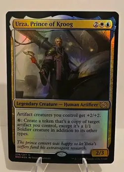Urza, Prince of Kroog MTG The Brothers' War Foil - Image 1