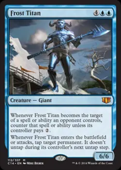 Frost Titan - Medium Play MTG Commander 2014 Edition - Image 1