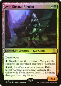 Ayli, Eternal Pilgrim Foil MP Oath of the Gatewatch MTG Cards ManaFam - Image 1