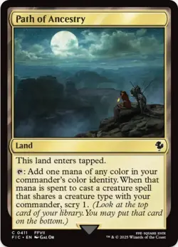 1 x Path of Ancestry - Final Fantasy Commander - LP - MTG - Image 1