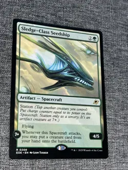 MTG Sledge-Class Seedship (0208) *Non-Foil* Rare Edge Of Eternities NM/MT - Image 1
