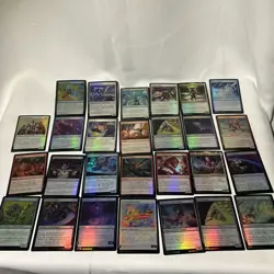 Mtg Edge Of Eternities 27 card lot of all Foils Common and Uncommon - Image 1