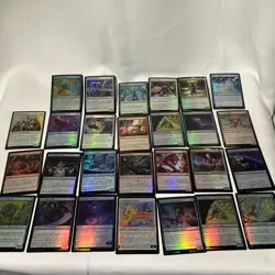 Mtg Edge Of Eternities 27 card lot of all Foils Common and Uncommon - Image 2