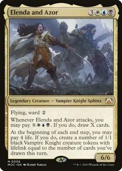 Elenda and Azor Commander: March of the Machine MTG Magic - Image 1
