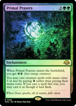 Primal Prayers Modern Horizons 3 MTG Magic The Gathering - Image 1