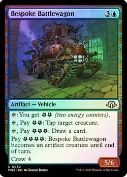 Bespoke Battlewagon Modern Horizons 3 MTG Magic The Gathering FOIL - Image 1