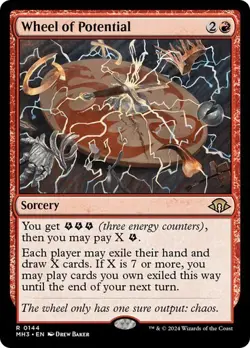 Wheel of Potential Modern Horizons 3 MTG Magic The Gathering - Image 1