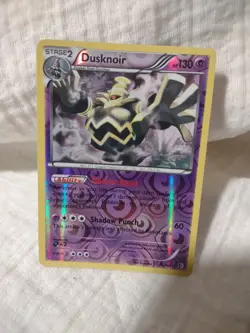 Pokemon TCG Dusknoir Reverse Holo Rare Card 63/149 B&W Boundaries Crossed 2012 - Image 2