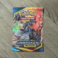 Lucario - Sun & Moon: Unbroken Bonds (GameStop Promo Sticker) (FOIL) Pokemon TCG - Image 1