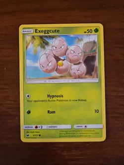 Pokemon SM Crimson Invasion - 4/111 EXEGGCUTE, Unlimited Common - Image 1