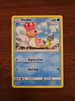 Pokemon SM Crimson Invasion - 29/111 SHELLOS, Unlimited Common - Image 1