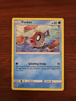 Pokemon SM Crimson Invasion - 26/111 FEEBAS, Unlimited Common - Image 1