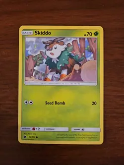 Pokemon SM Crimson Invasion - 10/111 SKIDDO, Unlimited Common - Image 1